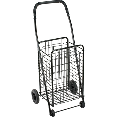 FOLDABLE SHOPPING TROLLEY DOUBLEACE