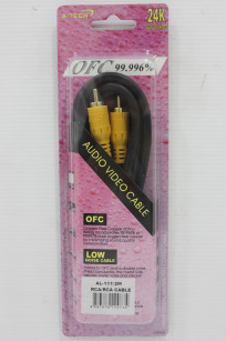CABLE AL-111 2M RCA/RCA