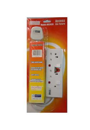TRAILING SOCKET 2W 3M MORRIES MS-2828