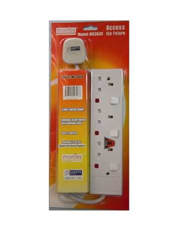 TRAILING SOCKET 3W 3M MORRIES MS-3838