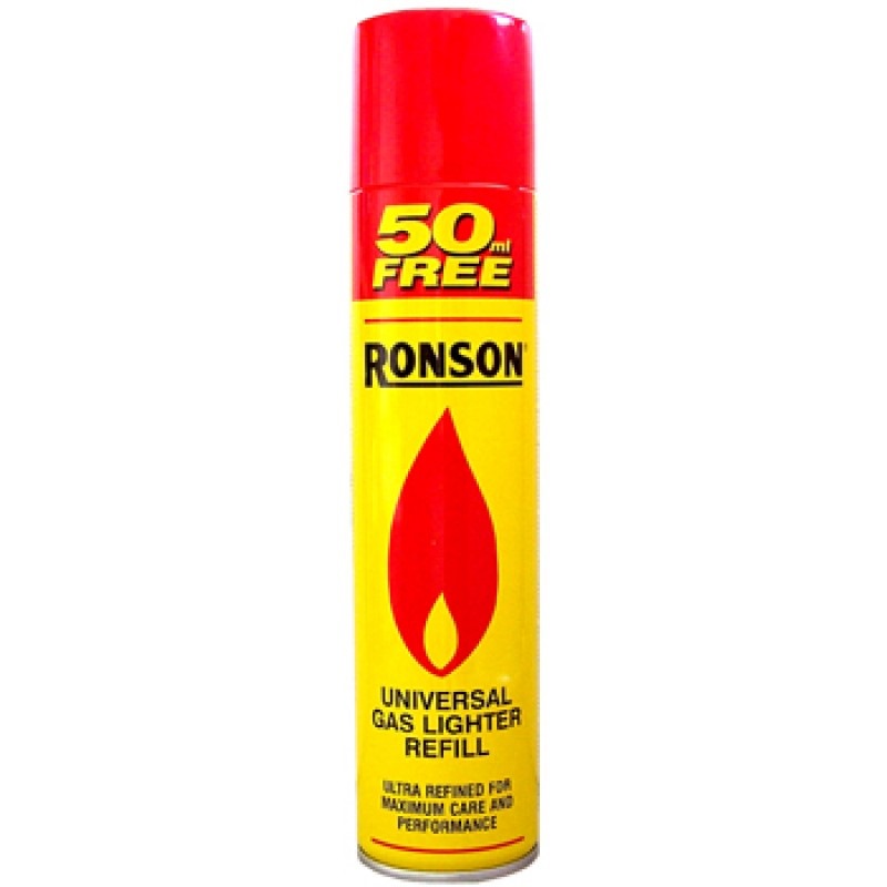 GAS LIGHTER REFILL 300ML RONSON, Sun Hee Hardware & Electrical DIY Pte Ltd