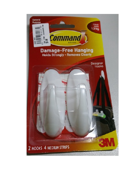 3M 17081 DESIGNER MEDIUM HOOK W COMMAND