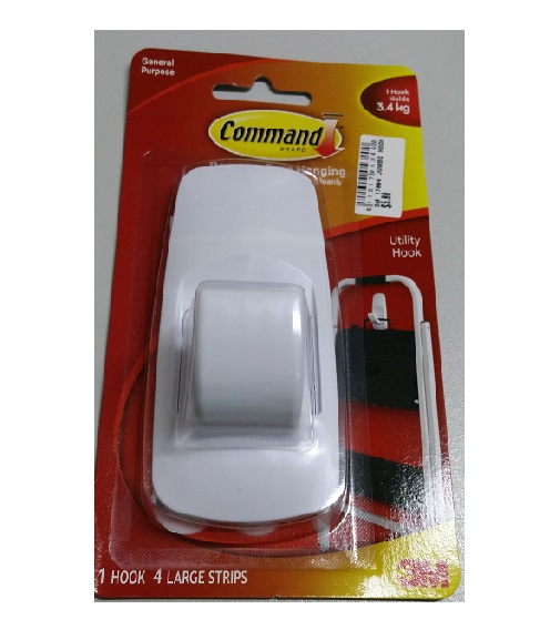 3M 17004 JUMBO HOOK W COMMAND