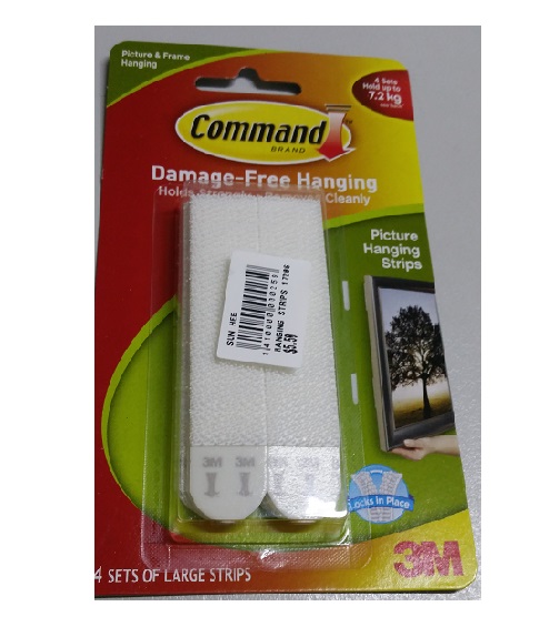 HANGING STRIPS 17206 3M-4SET