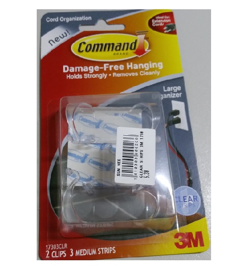 CLEAR STRIPS 3M 17303CLR