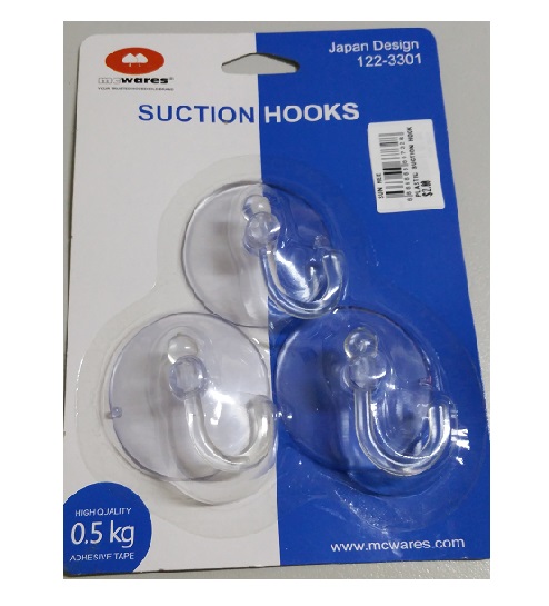 PLASTIC SUCTION HOOK