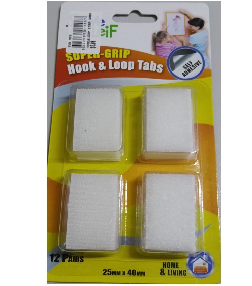 HOOK&LOOP STRIP MMG6 WHITE