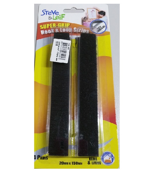 HOOK&LOOP STRIPS MMG5 BLACK