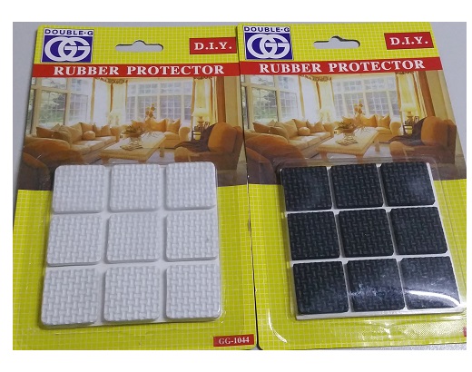 REX RS1044 RUBBER SKID SQUARE DISC
