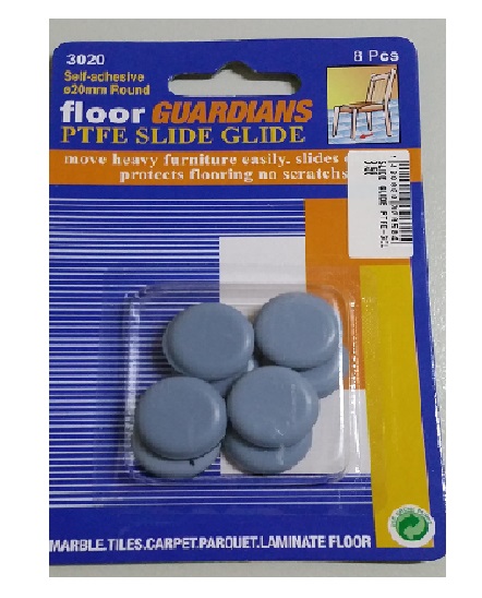 SLIDE GLIDE PTFE-SELF ADHESIVE-8PCS