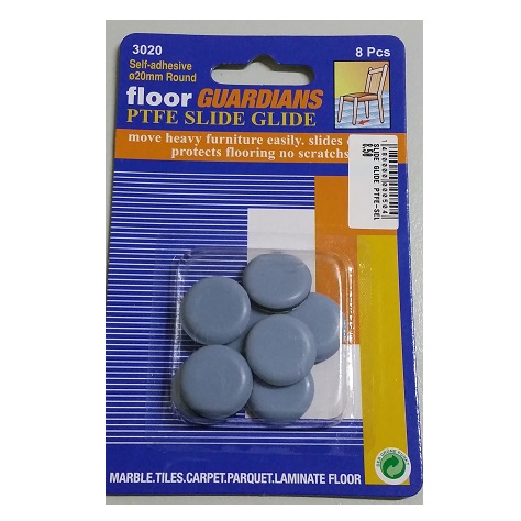 SLIDE GLIDE PTFE-SELF ADHESIVE-8PCS