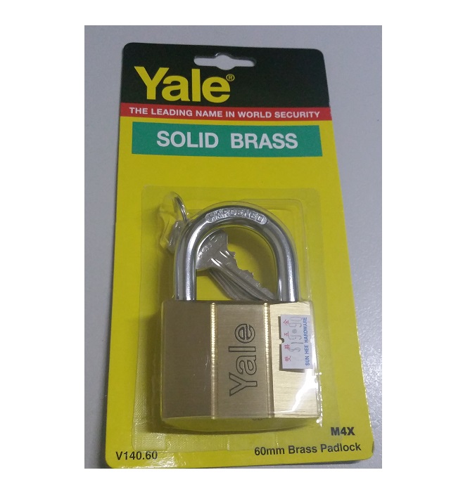 PADLOCK 40MM BRASS YALE V140.40