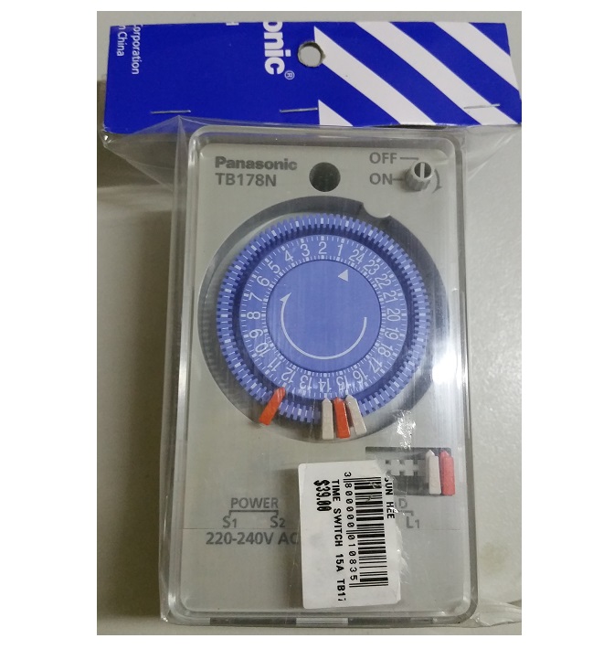 TIME SWITCH 15A TB178K PANASONIC