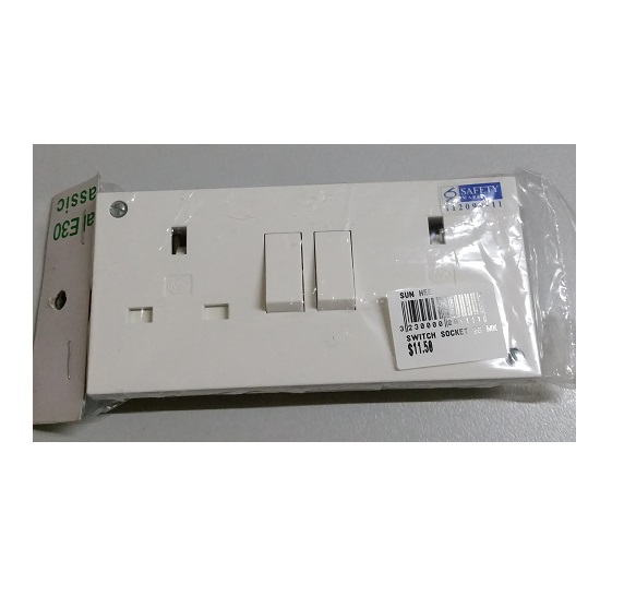 SWITCH SOCKET 2G MK 13A MINI 2939