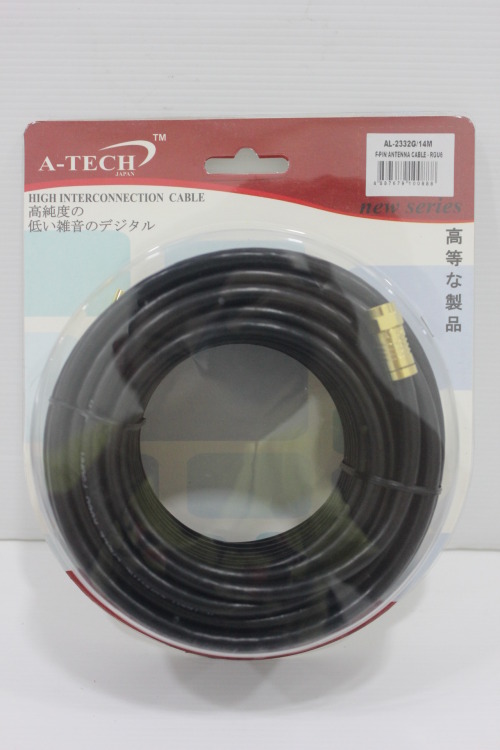 CABLE AL-2332G/14M F-PIN/ANTENNA RG6U