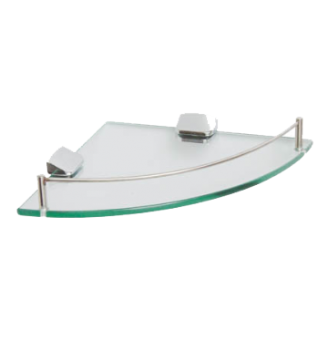 GLASS SHELF CORNER H208