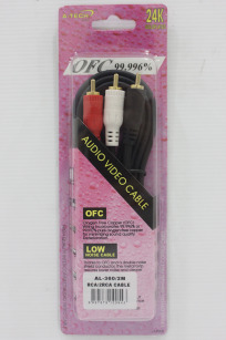 CABLE AL-360 2M RCA/2RCA