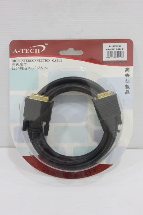 CABLE AL-965 2M VGA DVI A-TECH