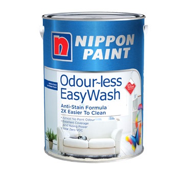 Nippon Paint Odour~less EasyWash 5L