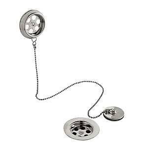 WASTE STOPPER W CHAIN 11/2INS ADL